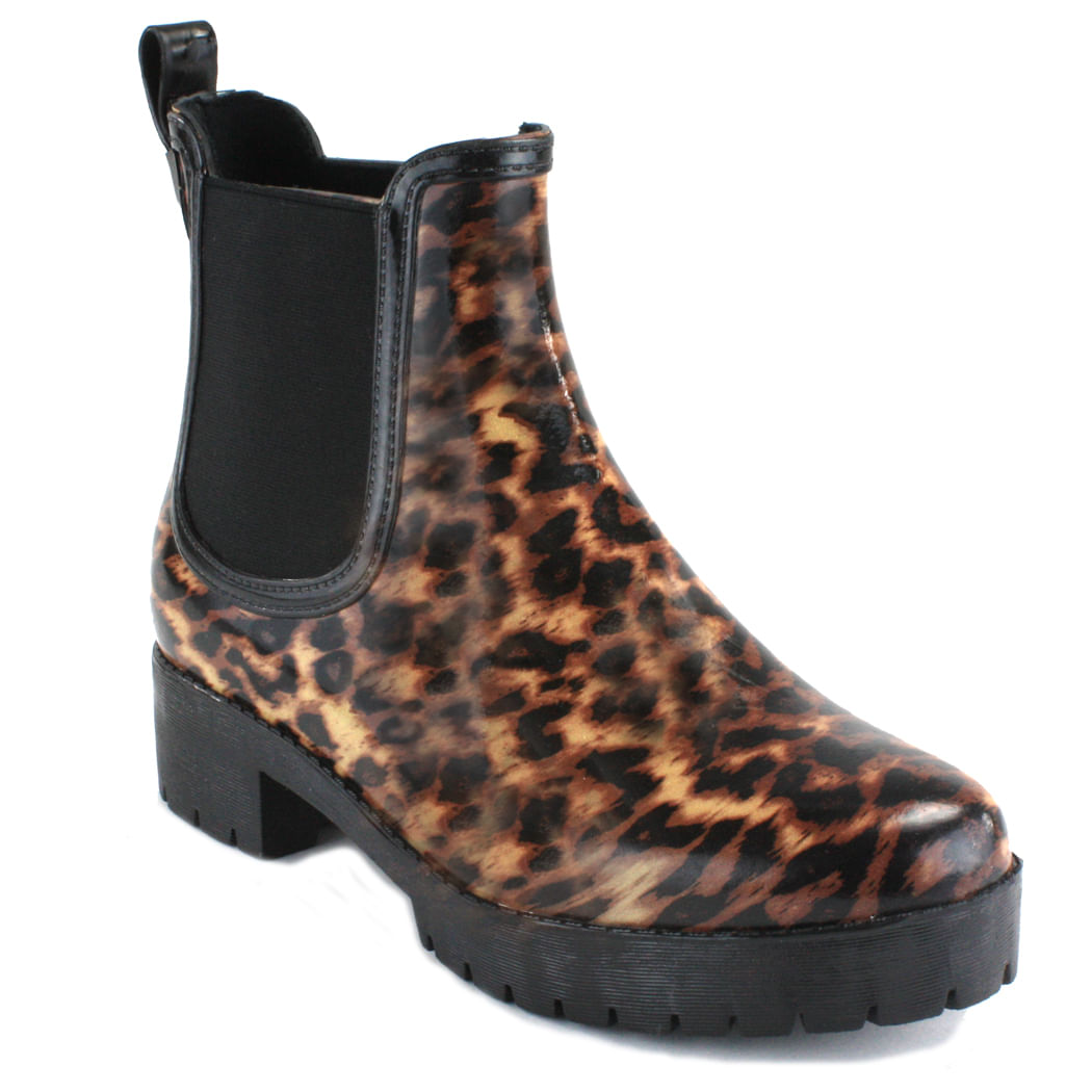cloudy chelsea rain boot