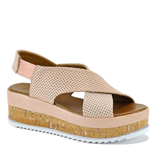 Iggy Perforated Criss Cross Wedge
