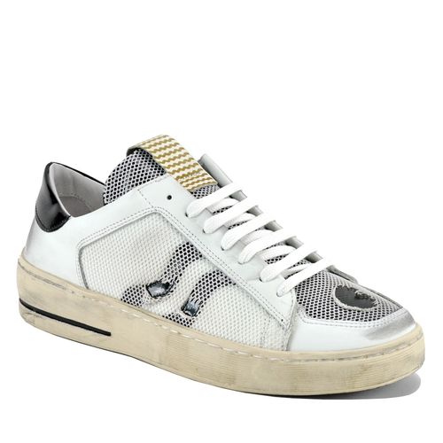 Perry Mesh Leather Sneaker