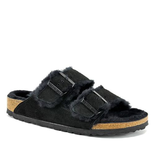 Arizona Suede Shearling Slide