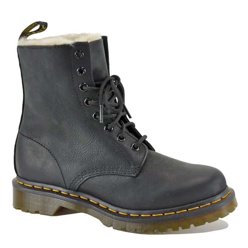 1460-Leather-Fur-Combat-Boot-DrMartens_1460Serena_Black_9Medium
