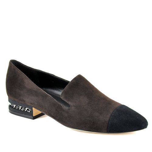 Fae Suede Closed Loafer