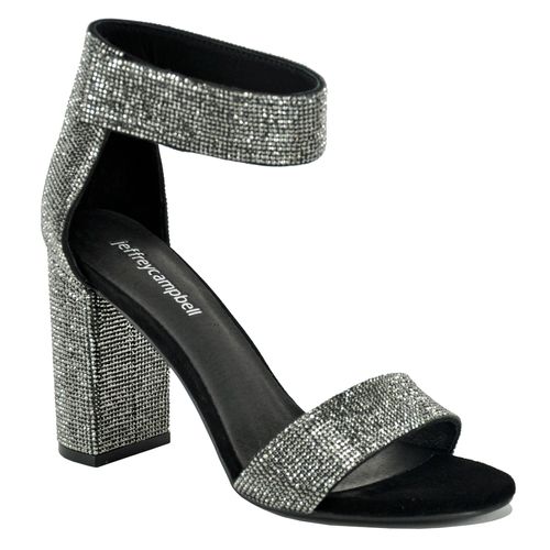 Lindsay JS Glitter Heel Sandal