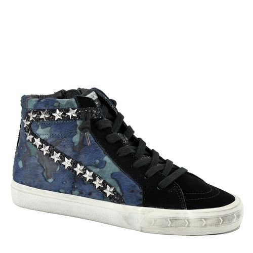 West Leather Camo Sneaker