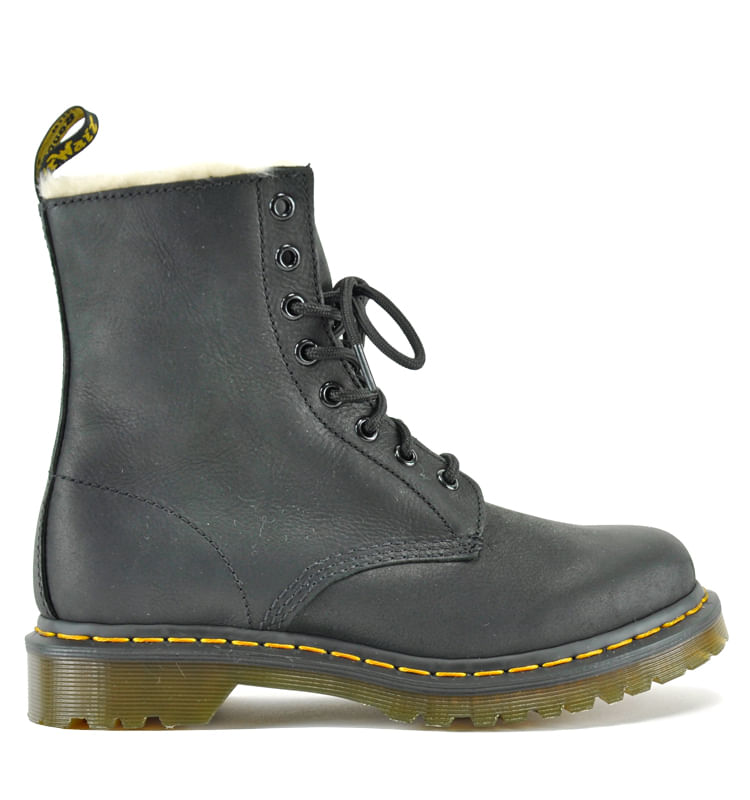 1460-Leather-Fur-Combat-Boot-DrMartens_1460Serena_Black_9Medium