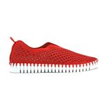 Tulip-Suede-Flat-Slip-On-IlseJacobsen_Tulip_Red_36Medium