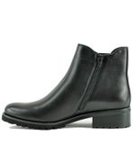 Links-Leather-Flat-Bootie-10-Black-3