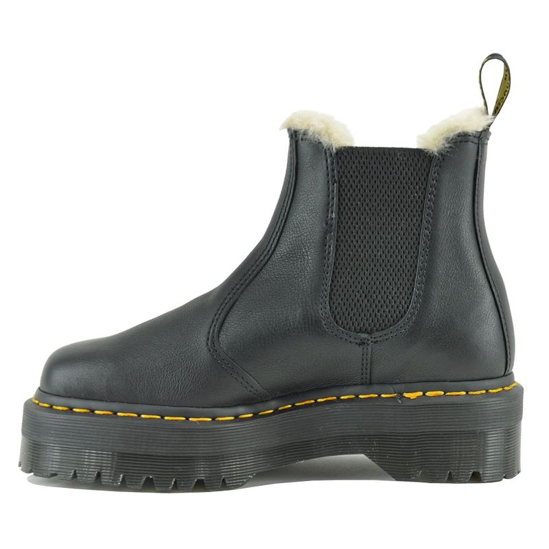 women's 2976 quad platform boots in black
