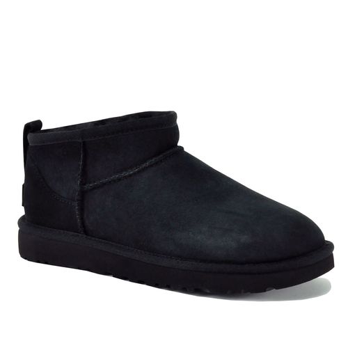 Classic Ultra Mini Suede Shearing Ankle Bootie
