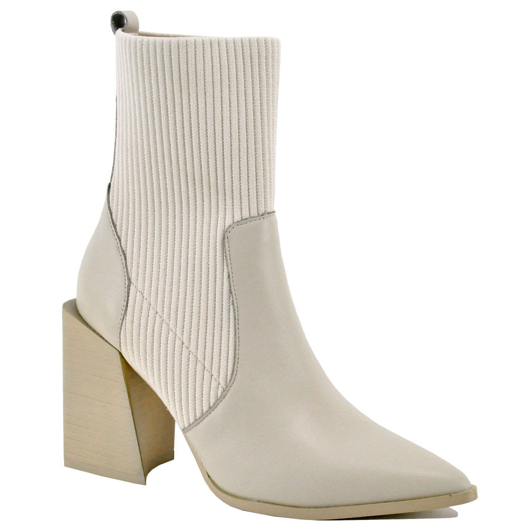 tackle pointed toe bootie