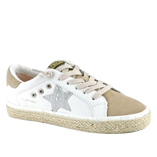 Camille Leather Tie Sneaker