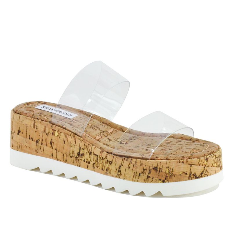 clear platform slides