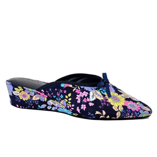Lolita Floral Bow Slipper