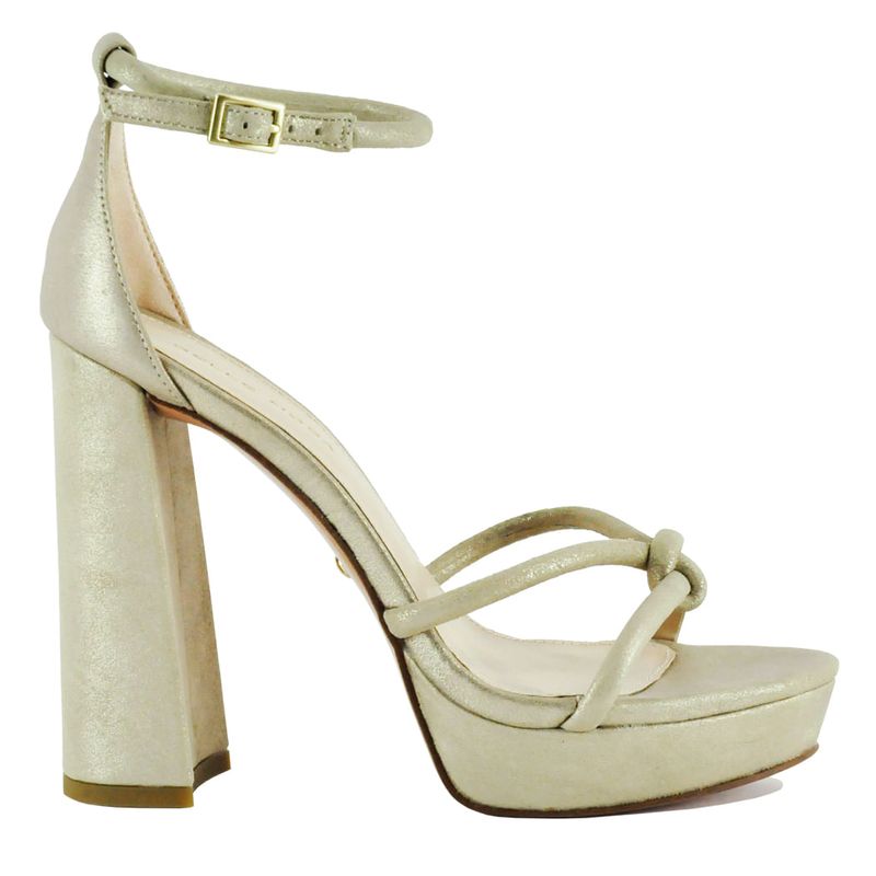 Gilian Metallic Platform Sandal