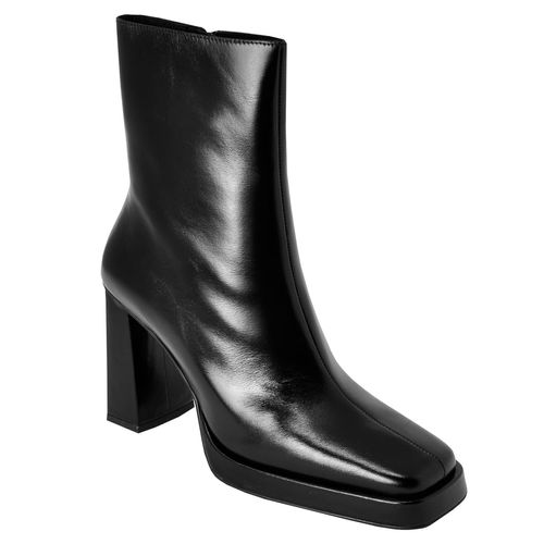 Maximal-Lo Brasivato Leather Platform  Boot