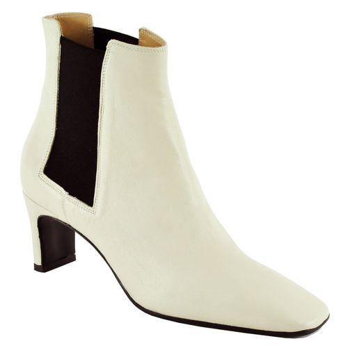 Floria Leather Square Toe Boot