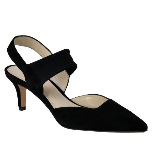 Keris Suede Heel Pump