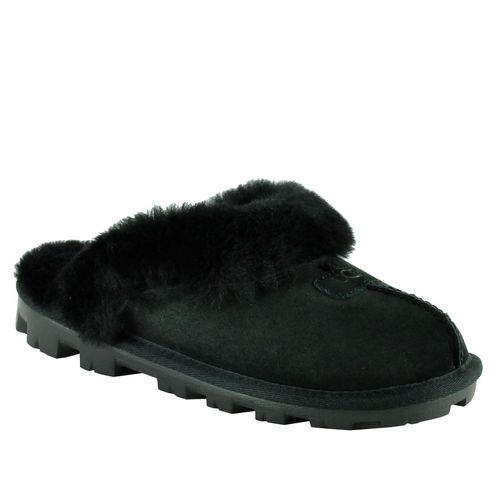 Coquette Suede/Shearling Slipper