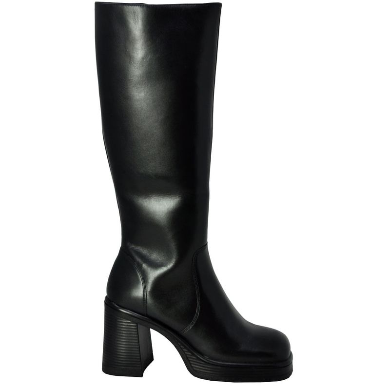 Fanatik Leather Heel Tall Boot