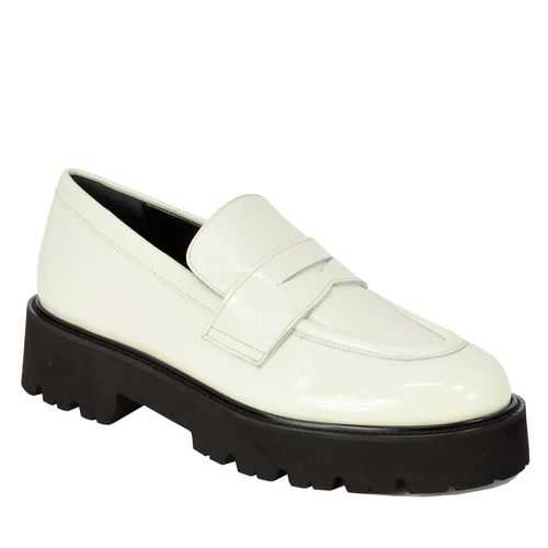 Paulina Patent Leather Lug Loafer