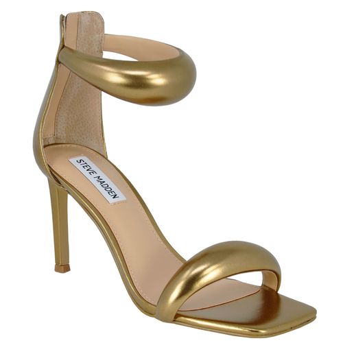 Partay Metallic Leather Sandal