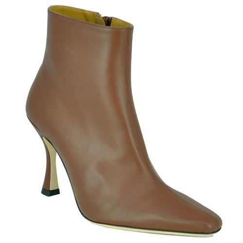 Cami Leather Ankle Dress Boot