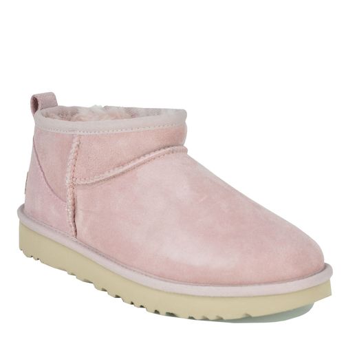 Classic Ultra Mini Suede Shearing Ankle Bootie