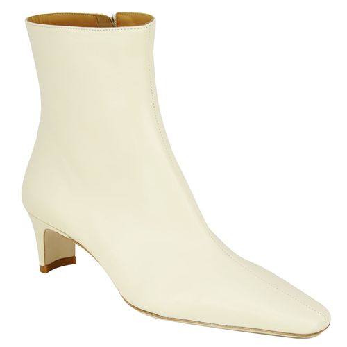 Wally Ankle Leather Heel Bootie