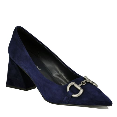 Happy Hour Suede Tapered Toe Pump