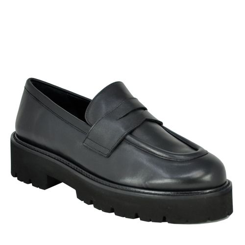 Paulina Leather Lug Loafer