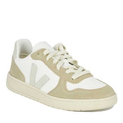V-10 Leather Lace Up Sneaker