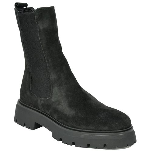 Laurence Suede Lug Bootie