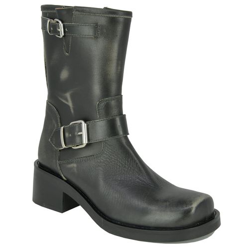 Leona Leather Engineer Boot