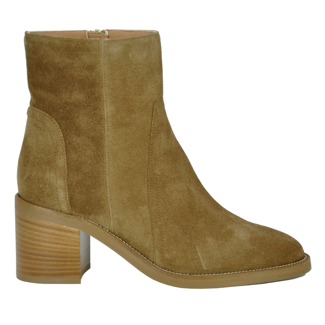 Janella Weatherproof Suede Heel Boot