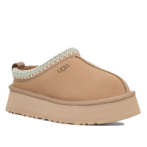 Tazz Platform Shearling Closed Flat