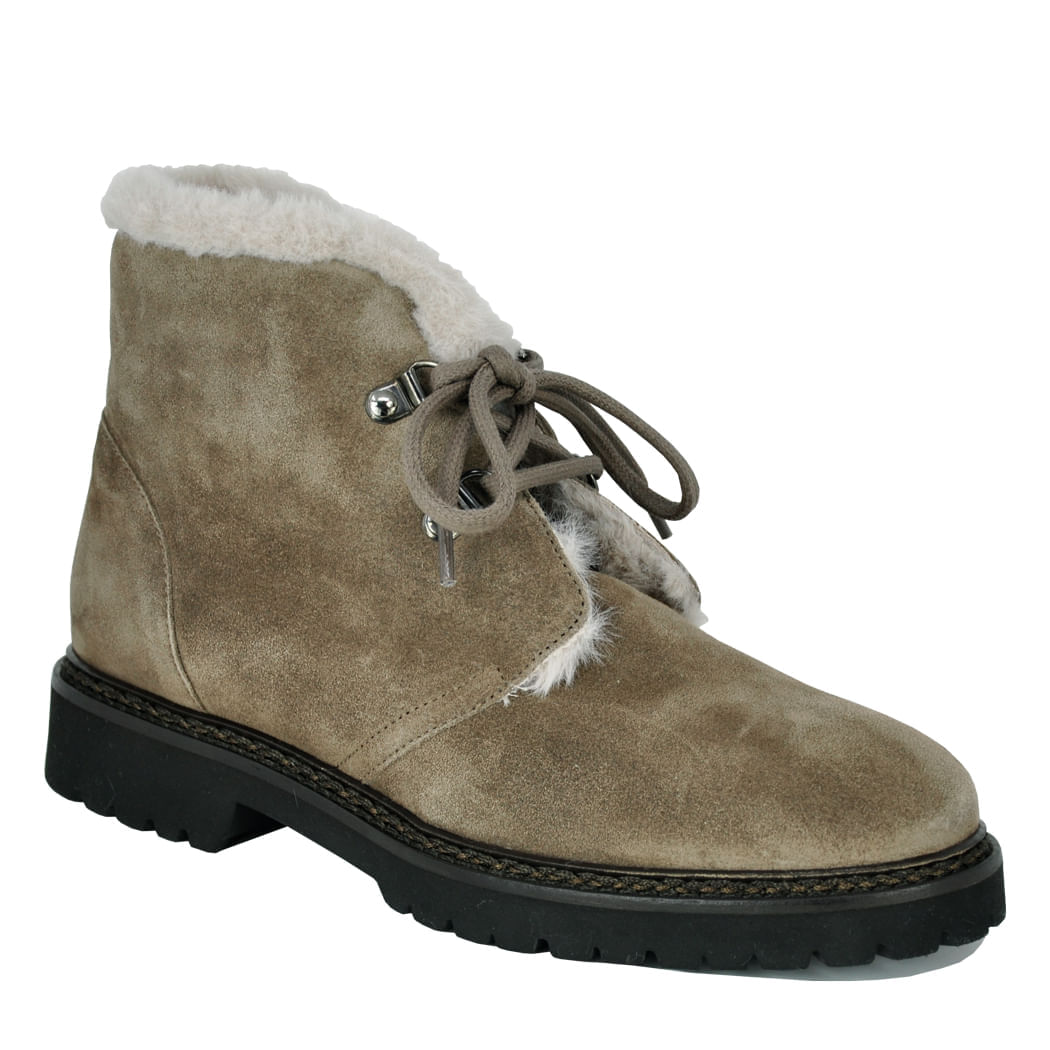 Madelina Weatherproof Suede Fur Boot