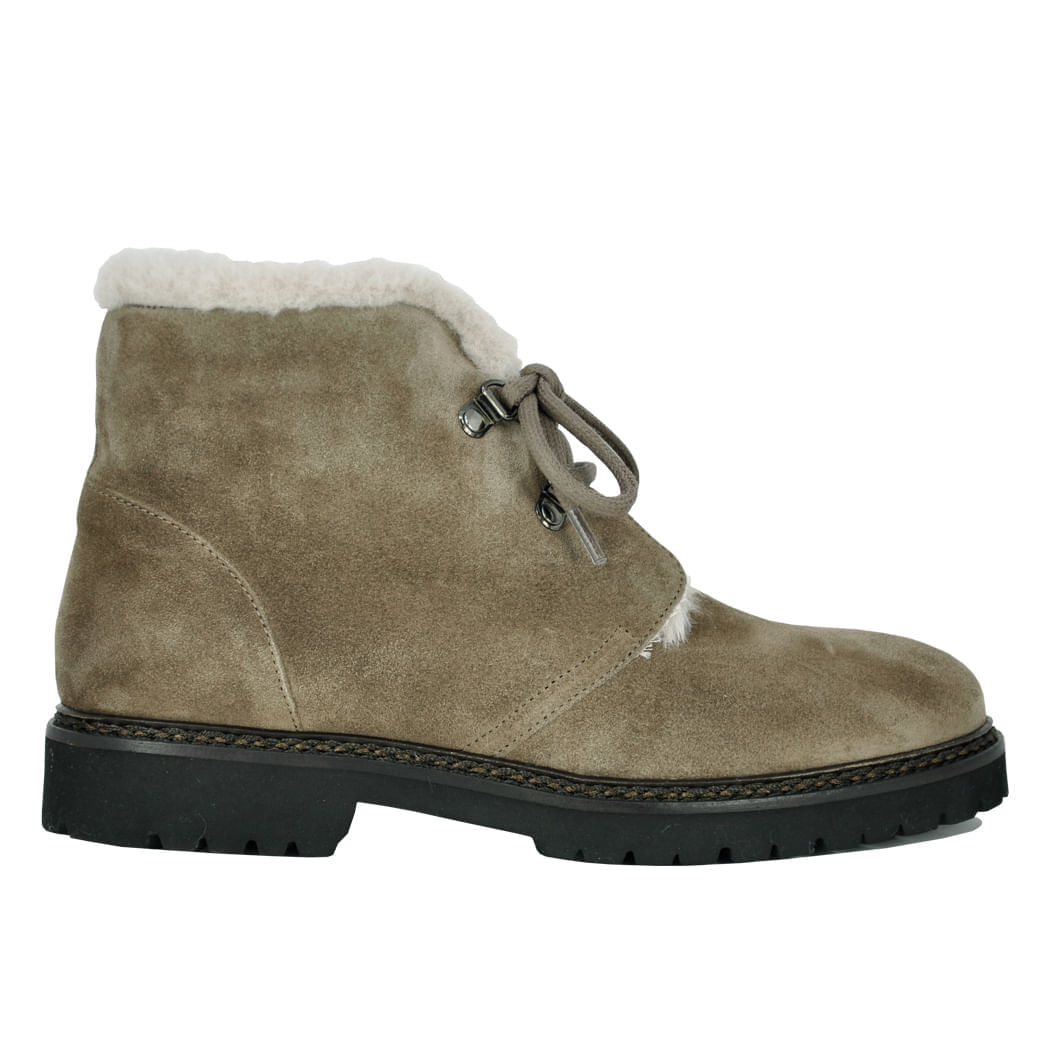 Madelina Weatherproof Suede Fur Boot