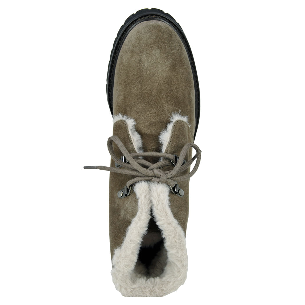 Madelina Weatherproof Suede Fur Boot