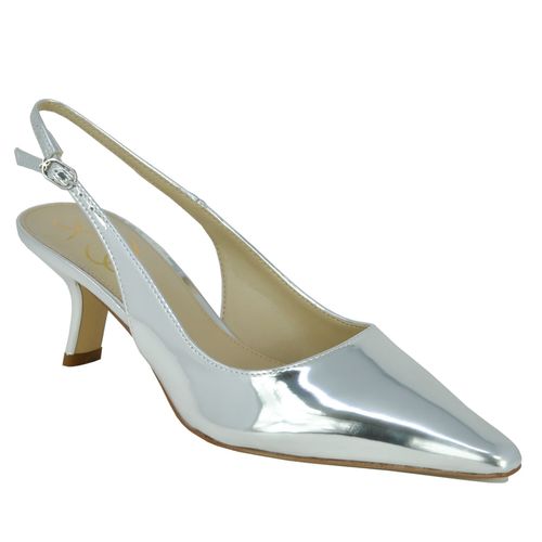 Bianka Metallic Slingback Heel