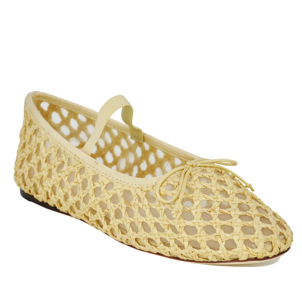 Leonie Raffia Mesh Ballet