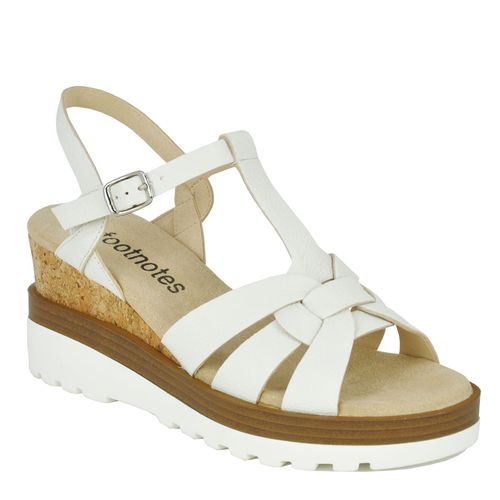 Carly Leather Wedge Sandal