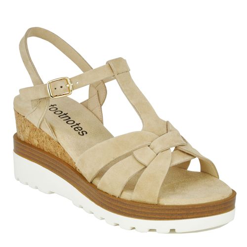 Carly -Suede Wedge Sandal